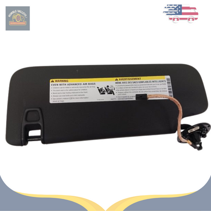 2017–2019 Chevrolet Cruze RH Passenger Sunvisor Sun Visor with Mirror & Light OEM — view 1