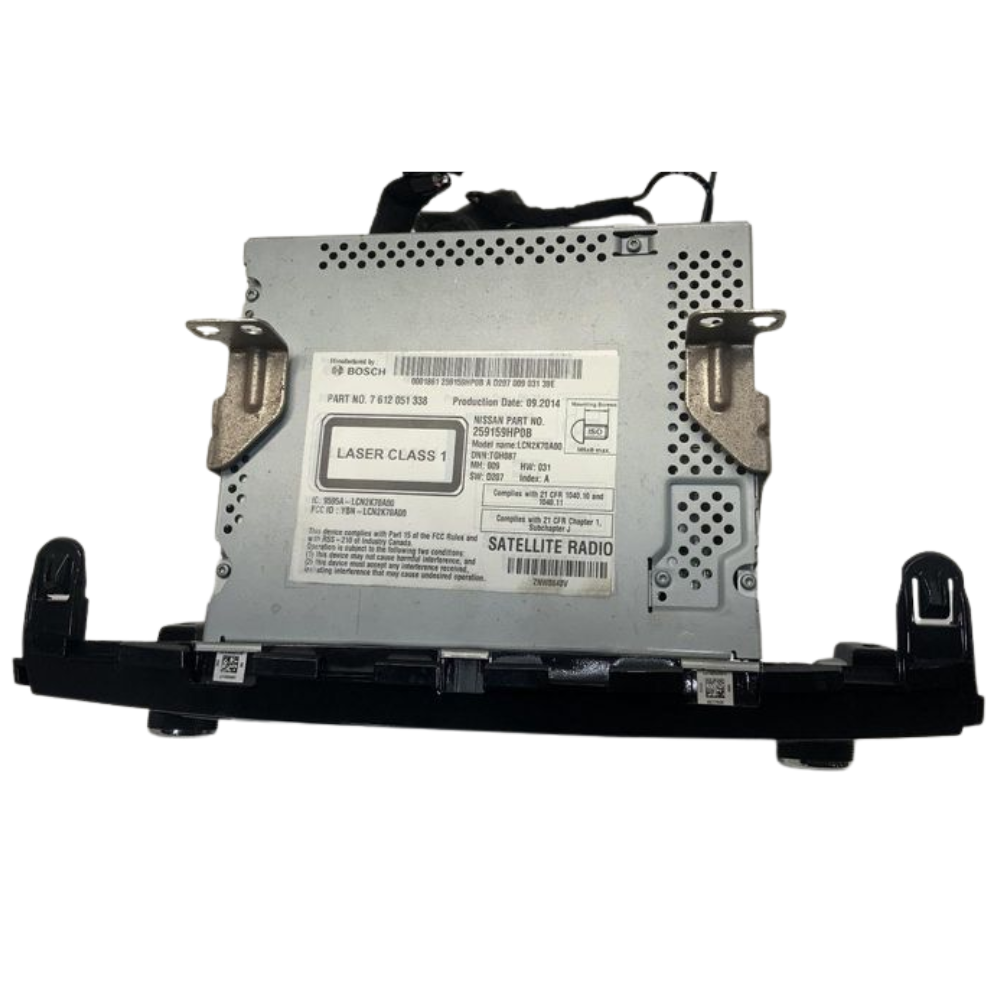 2015 Nissan Altima AM FM CD Player Radio Receiver with Navigation & Display OEM — view 2