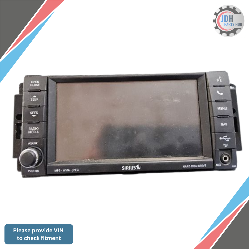 2011–2013 Chrysler 200 AM FM CD DVD Player Navigation Radio ID RHR OEM — view 1