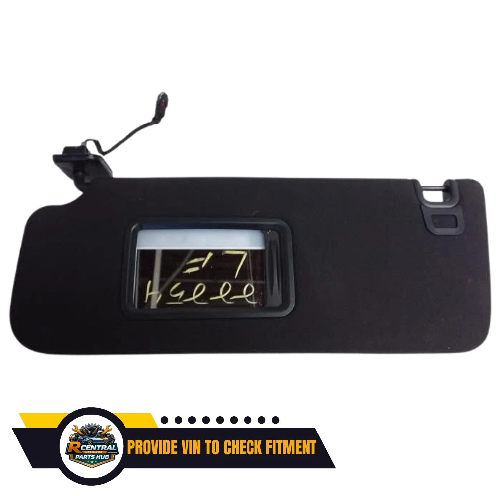 2017–2022 Land Rover Discovery RH Passenger Sunvisor with Mirror & Light OEM — view 1