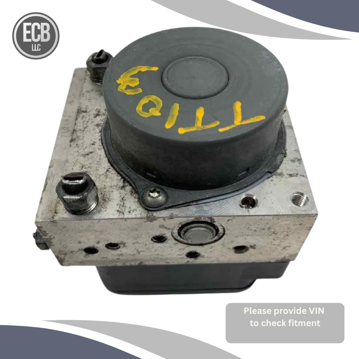 2015 Toyota Corolla ABS Pump without Sport Suspension OEM — view 3