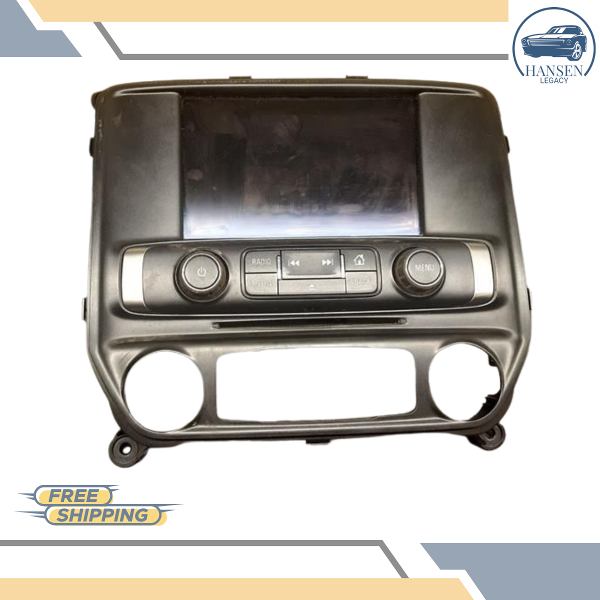 2015–2016 Chevrolet Silverado 1500 2500 Radio Control Panel Screen ID 23485741 — view 1