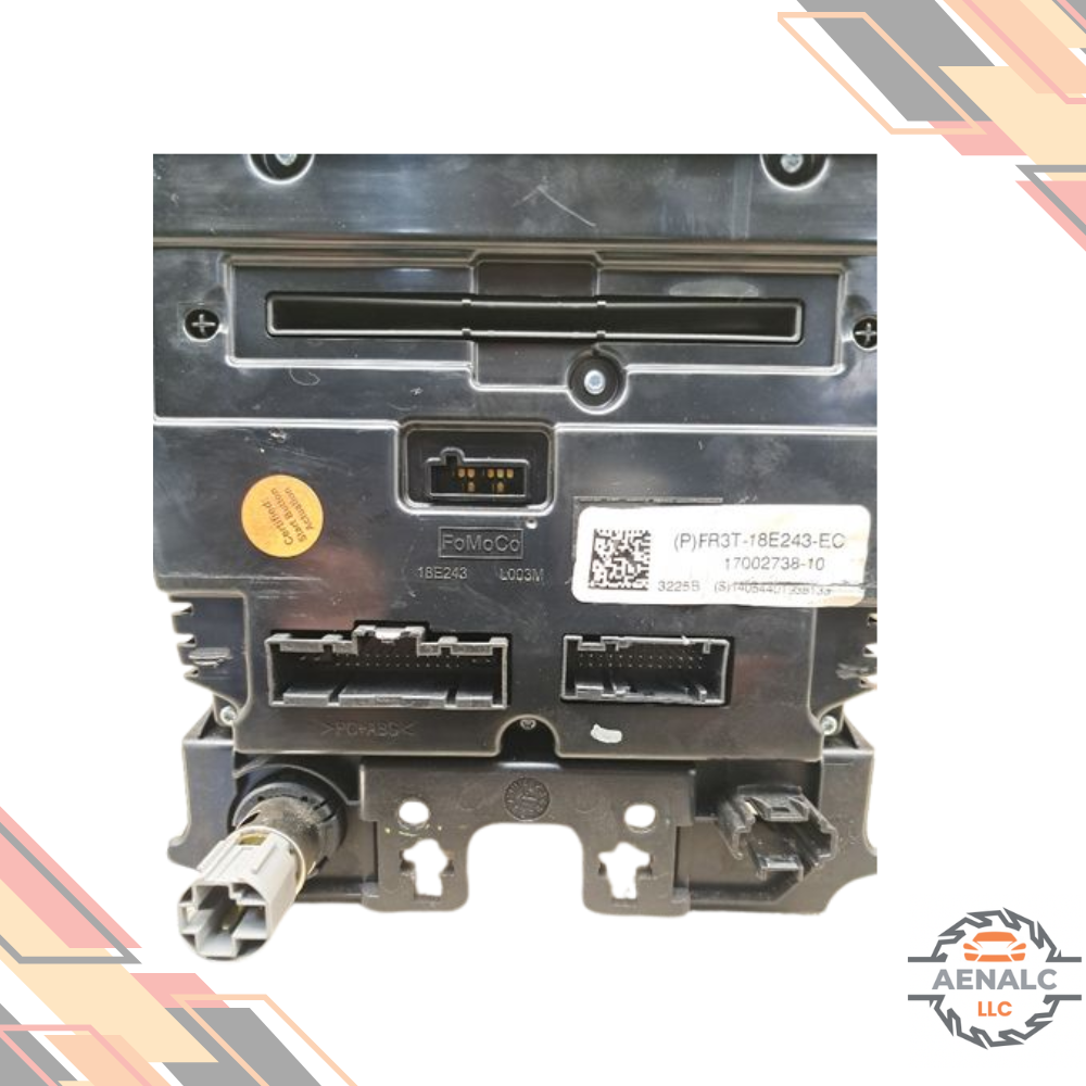 2016–2017 Ford Mustang Radio Control Panel 4.2 Screen Opening OEM — view 3