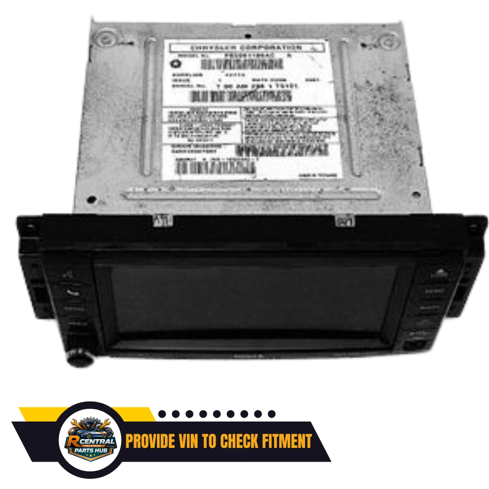 2012 Dodge Ram 1500 Radio AM FM CD DVD Player Receiver with Navigation ID RHB — view 2