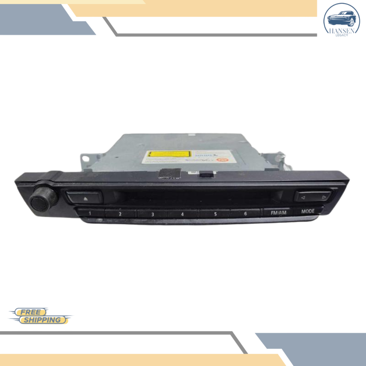 2011–2013 BMW X5 AM FM CD Satellite Radio Player Receiver without Navigation — view 2