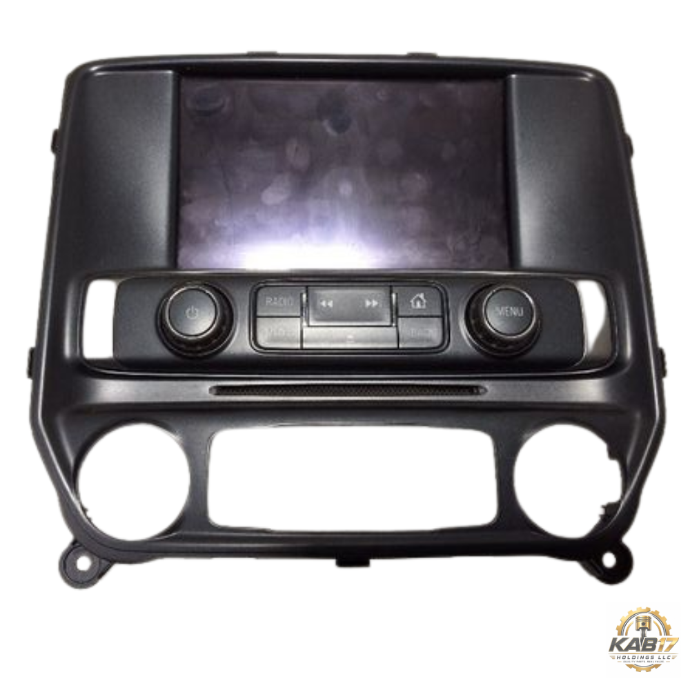 2017–2019 Chevrolet Silverado 1500 Radio Control Panel Display Screen OEM — view 1
