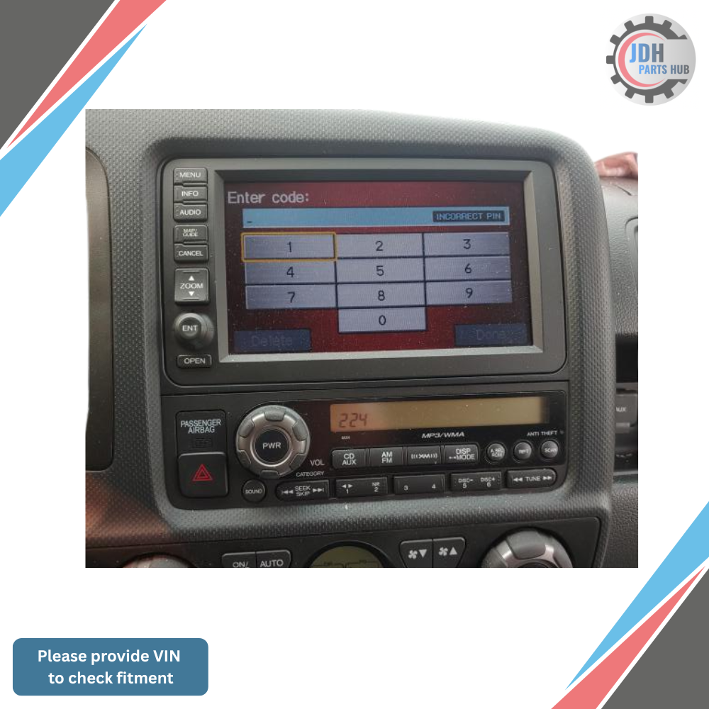 2006–2014 Honda Ridgeline Navigation GPS Display Screen OEM — view 3