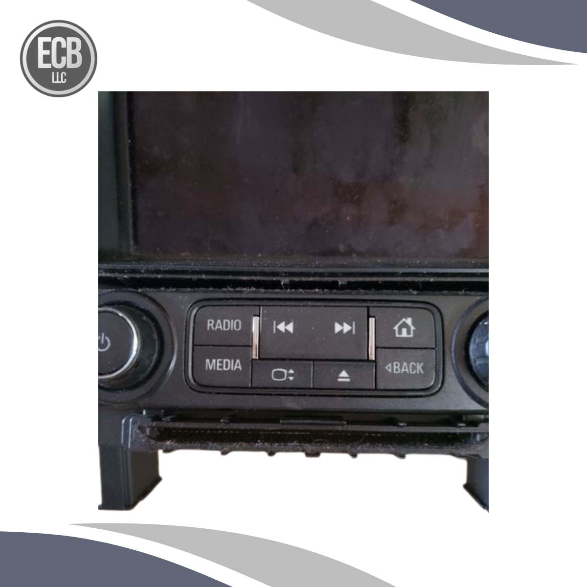 2017–2020 GMC Yukon Radio Control Panel with Display Screen OEM — view 2