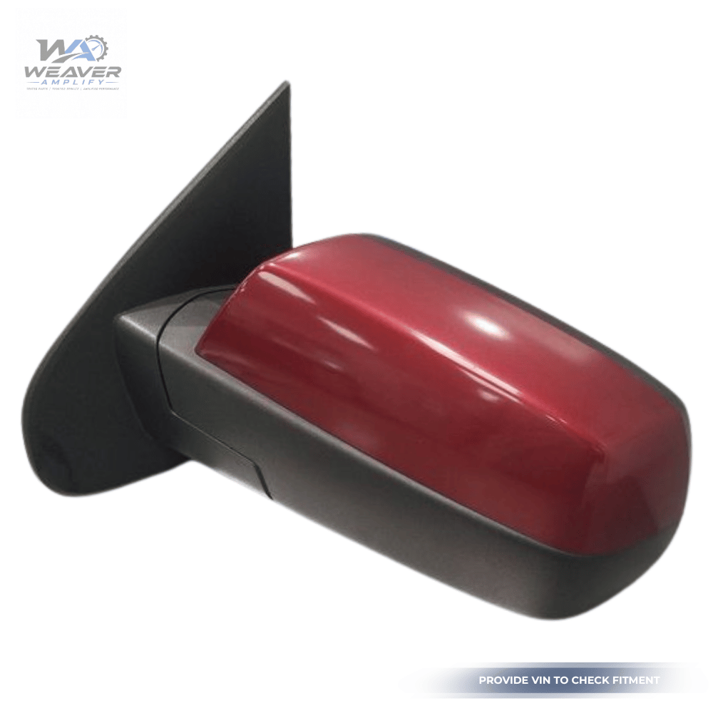 2014–2019 Chevrolet Silverado 1500 Left Driver Side View Door Mirror Maroon OEM — view 2