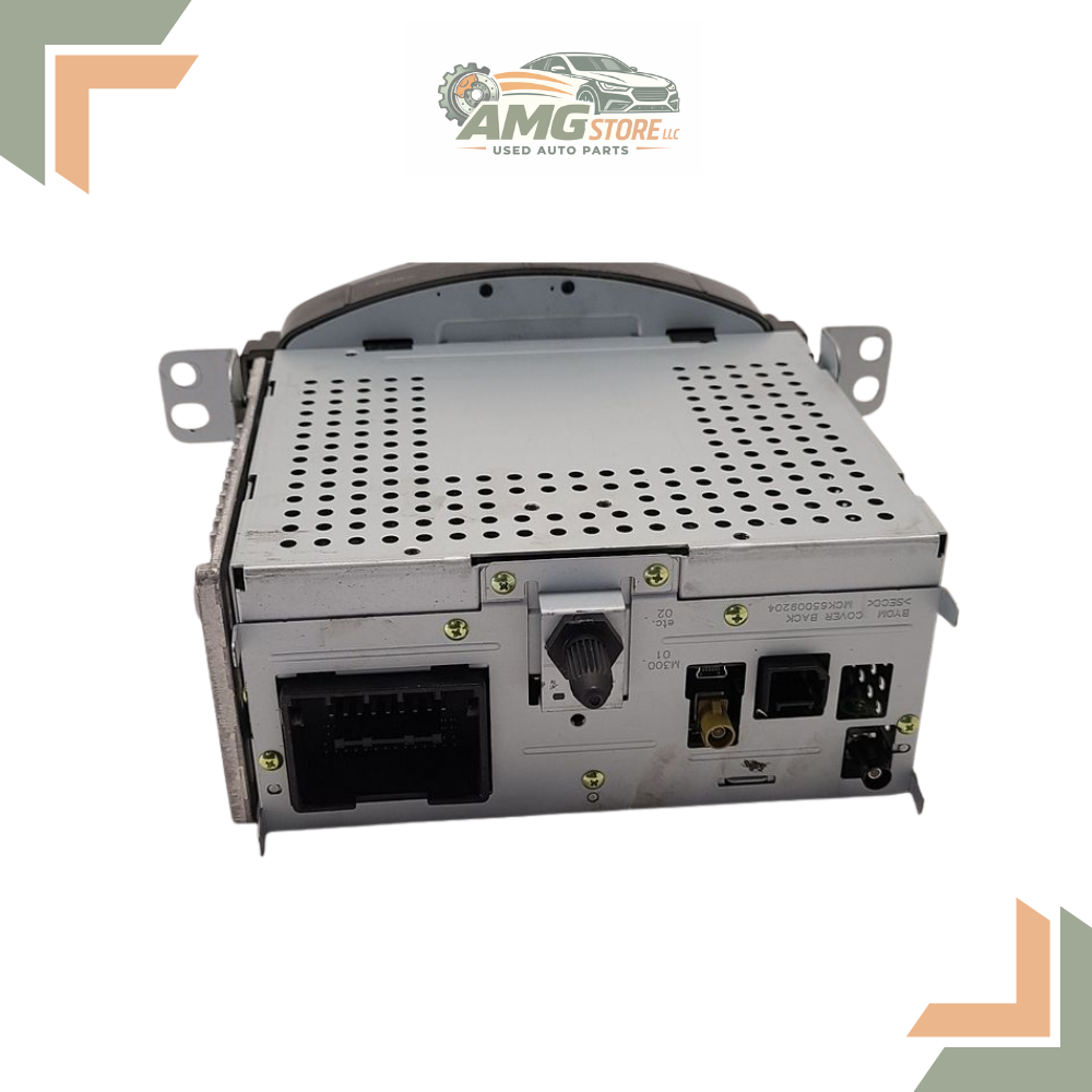2015–2016 Chevrolet Sonic Radio Receiver Display Screen — view 4
