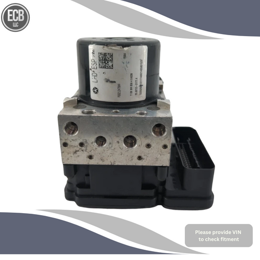 2014–2017 Jeep Compass Abs Anti Lock Brake Pump Module Assembly without Hill Assist — view 1