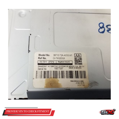 2013–2015 Honda Accord Upper Center Dash Mounted Display Screen OEM — view 4