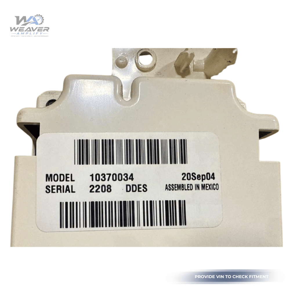 2005–2006 Chevrolet Avalanche Manual Climate Heater AC Control OEM — view 4