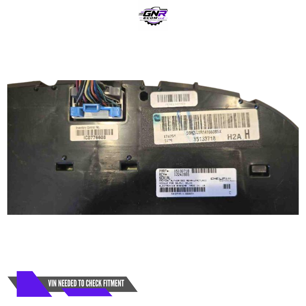 2003–2005 Cadillac Escalade ESV Speedometer Head Cluster US MARKET LOW MILES OEM — view 2