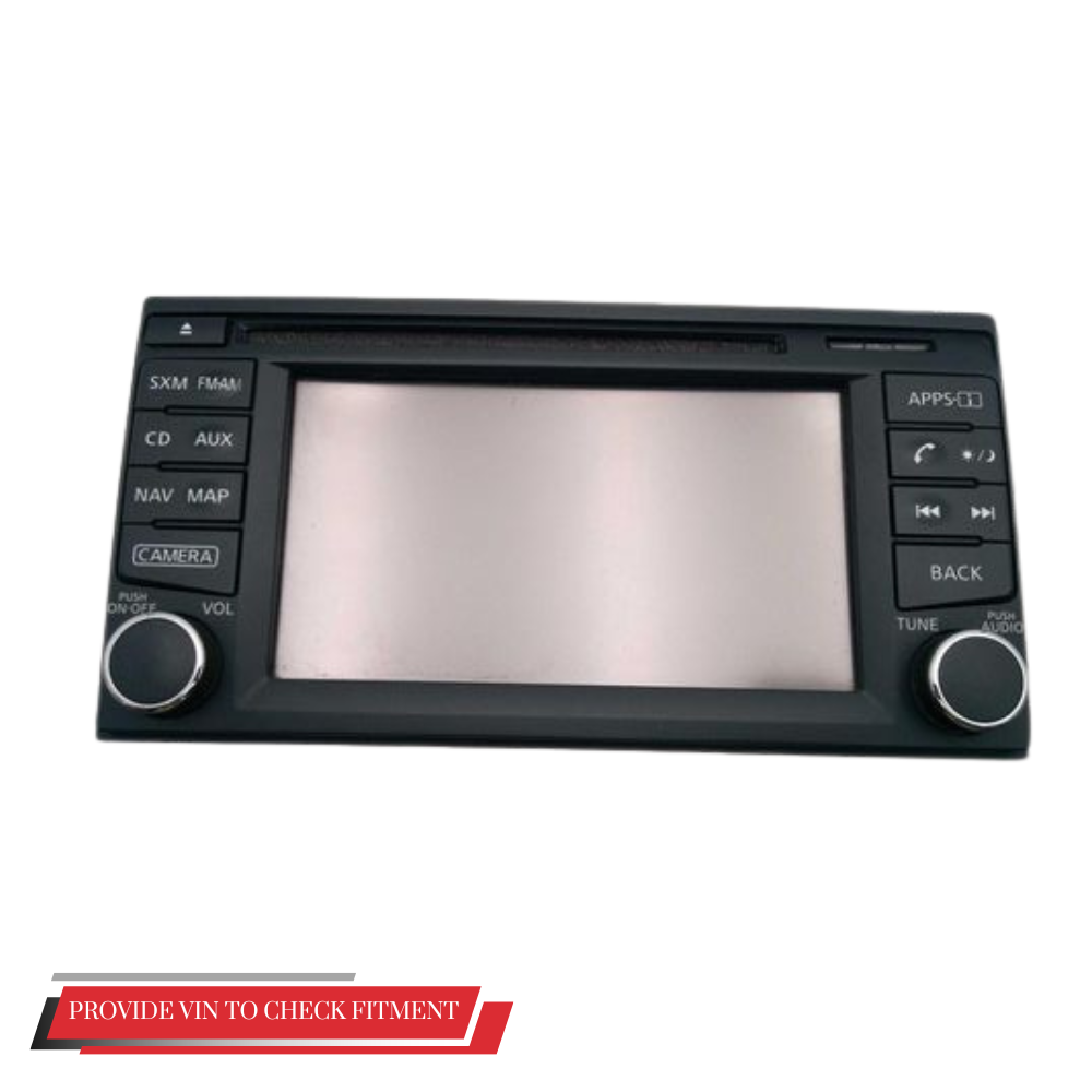 2015 Nissan Sentra CD Player Radio Receiver Navigation With Display Screen OEM — view 1