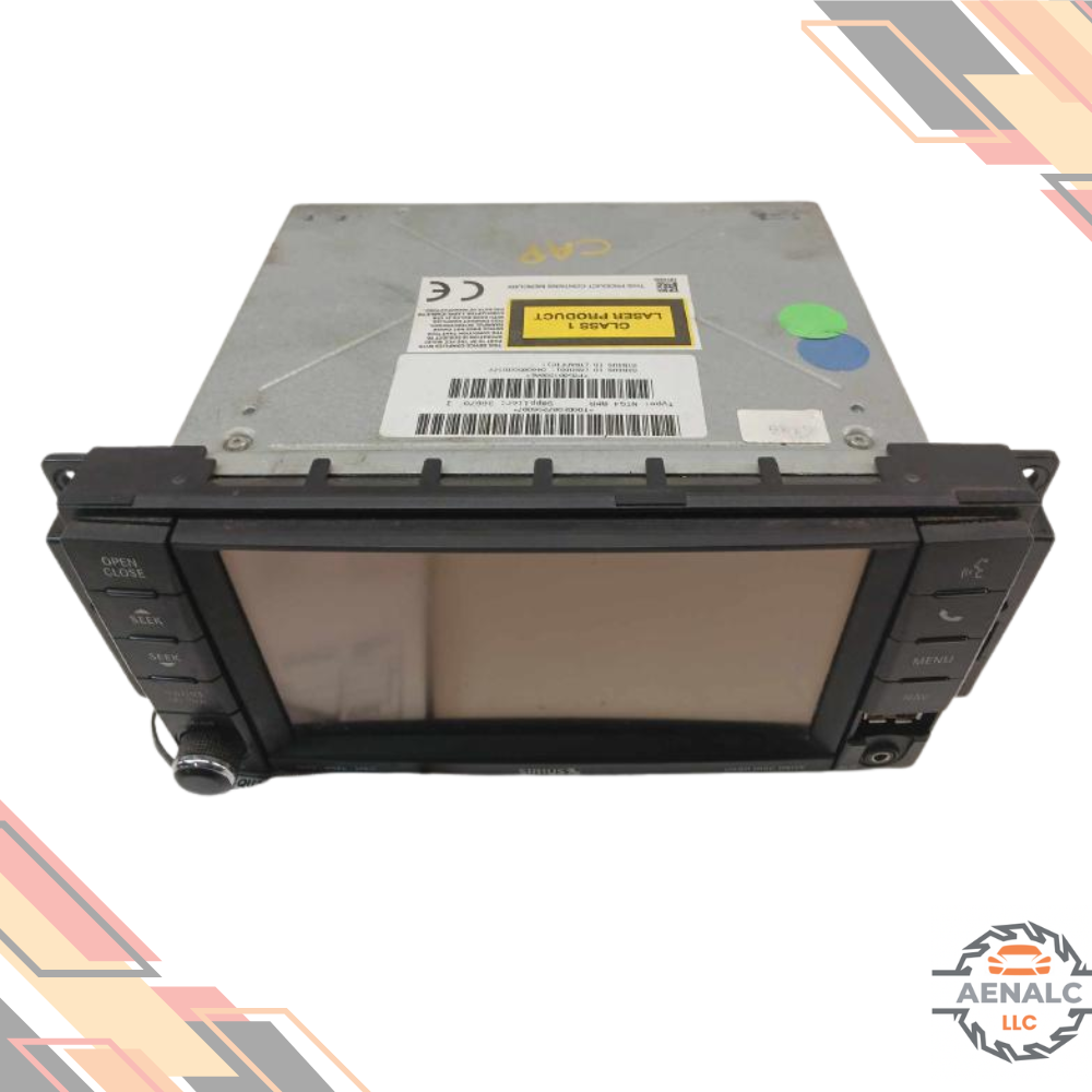 2012–2019 Dodge Caravan Radio Display Receiver RHB Navigation OEM — view 2