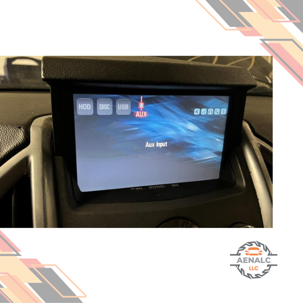 2008–2015 Cadillac CTS Navigation Information Display Screen Option UAV — view 1