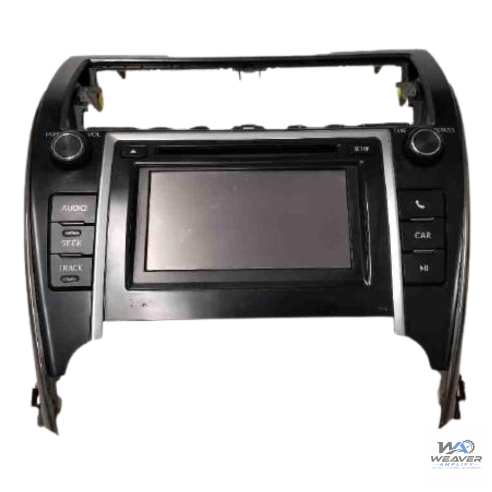 2012 TOYOTA CAMRY RADIO DISPLAY & RECEIVER 57012 OEM 12 — view 1