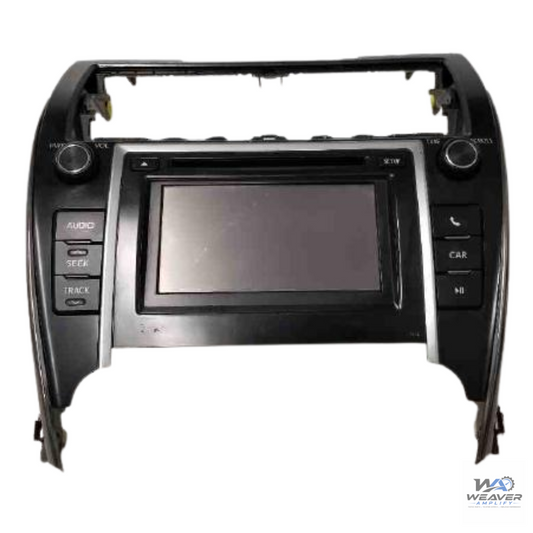 2012 TOYOTA CAMRY RADIO DISPLAY & RECEIVER 57012 OEM 12 — view 1
