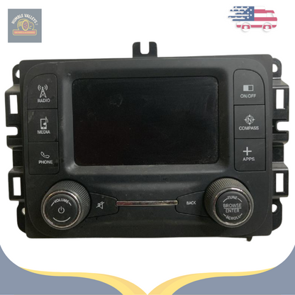 2015–2017 Jeep Renegade AM FM Radio Receiver With Display Screen OEM — view 1