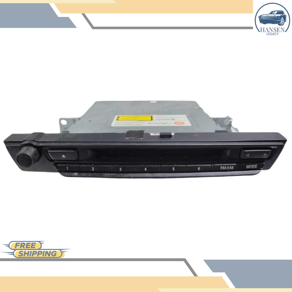 2011–2013 BMW X5 AM FM CD Satellite Radio Player Receiver without Navigation OEM — view 1