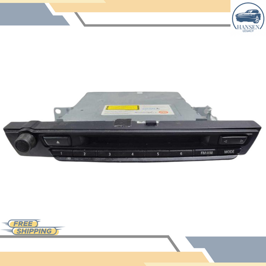 2011–2013 BMW X5 AM FM CD Satellite Radio Player Receiver without Navigation OEM — view 1