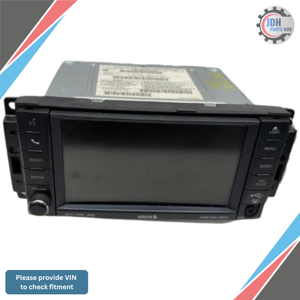 2010–2012 Dodge Ram 2500 3500 Radio AM FM DVD Player Radio Receiver ID RBZ OEM — view 1