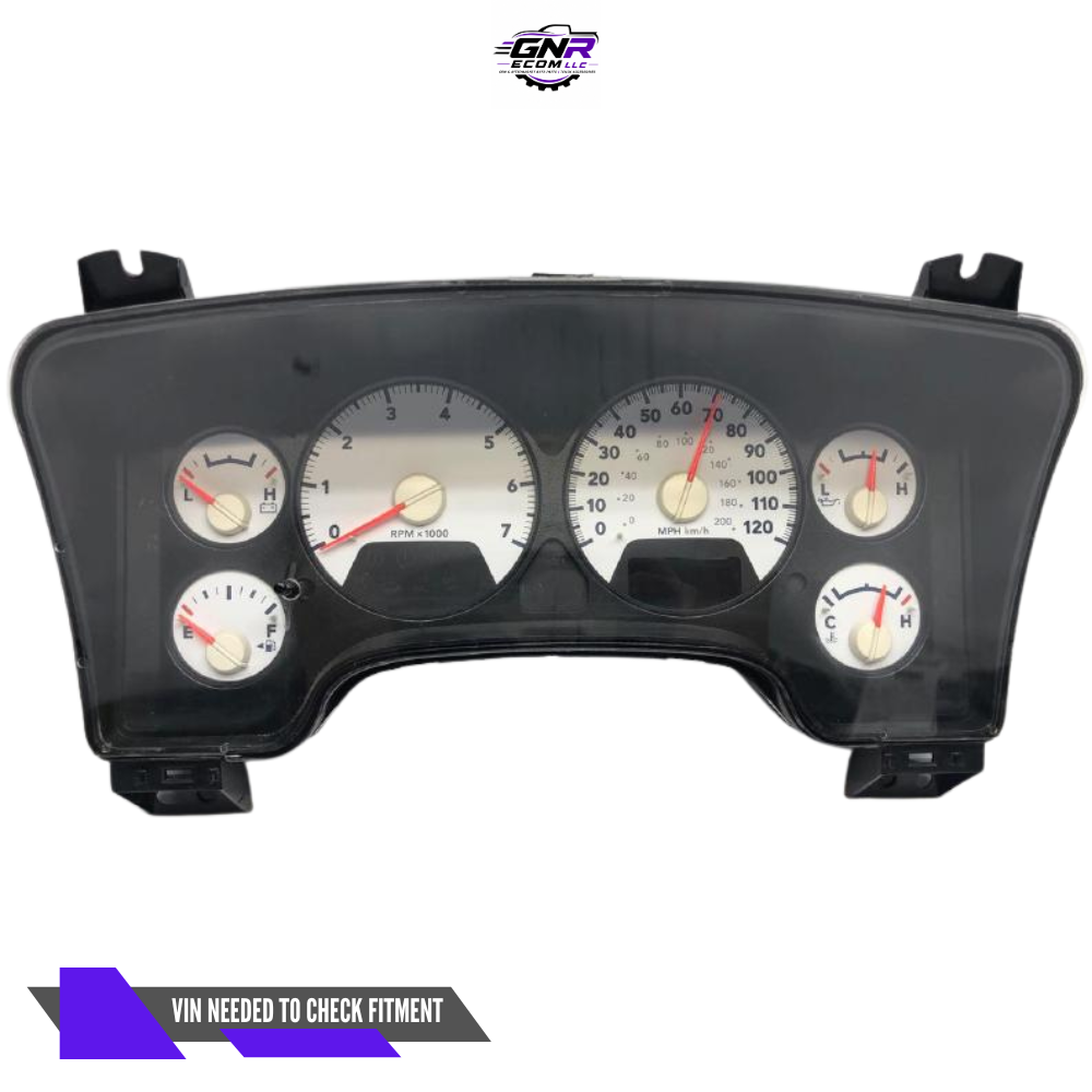 2006 Dodge Ram 1500 2500 3500 MPH Speedometer Speedo Cluster Gauge Power Lock — view 1