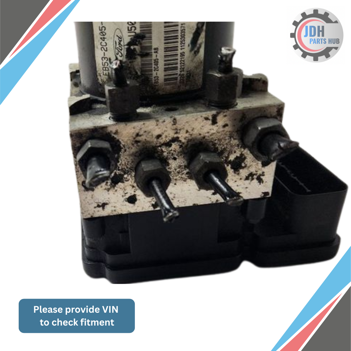2014–2015 Ford Explorer ABS Anti-Lock Brake Pump Assembly without Adaptive Cruise — view 4