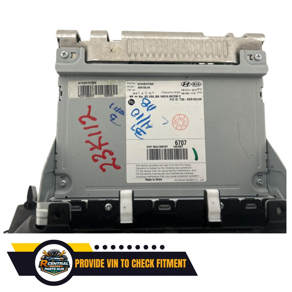 2019–2020 Kia Forte AM FM Radio Receiver Display Screen without Navigation OEM — view 2