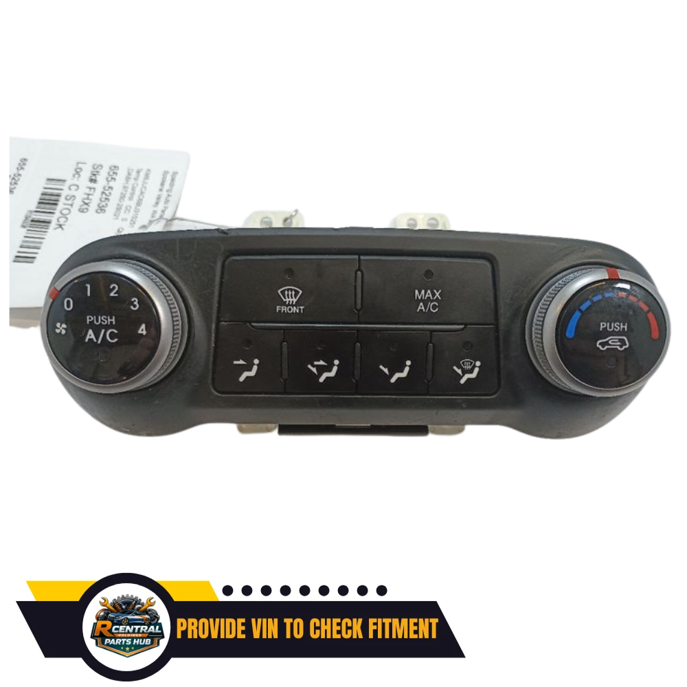 2010–2013 Hyundai Tucson Heater Climate Temperature Control OEM — view 1