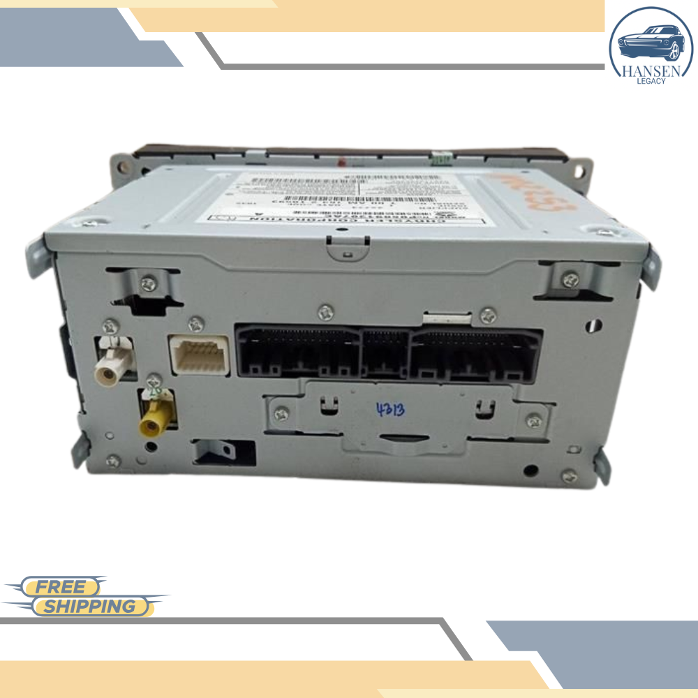2011–2014 Chrysler 200 Radio Display Receiver Face ID RBZ AM FM CD DVD SAT OEM — view 4