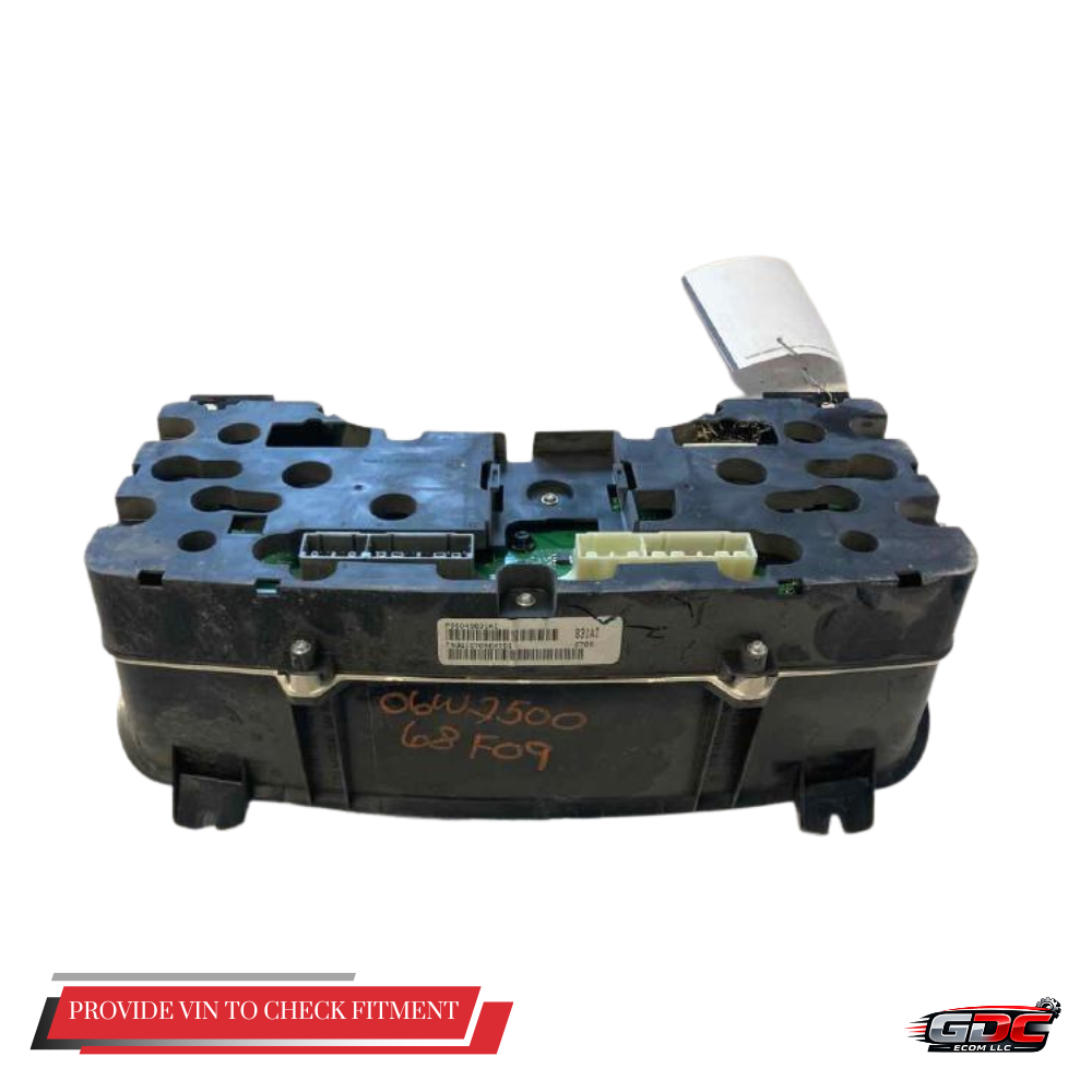 2006 Dodge Ram 1500 MPH Speedometer Speedo Cluster Gauge Power Lock OEM — view 2