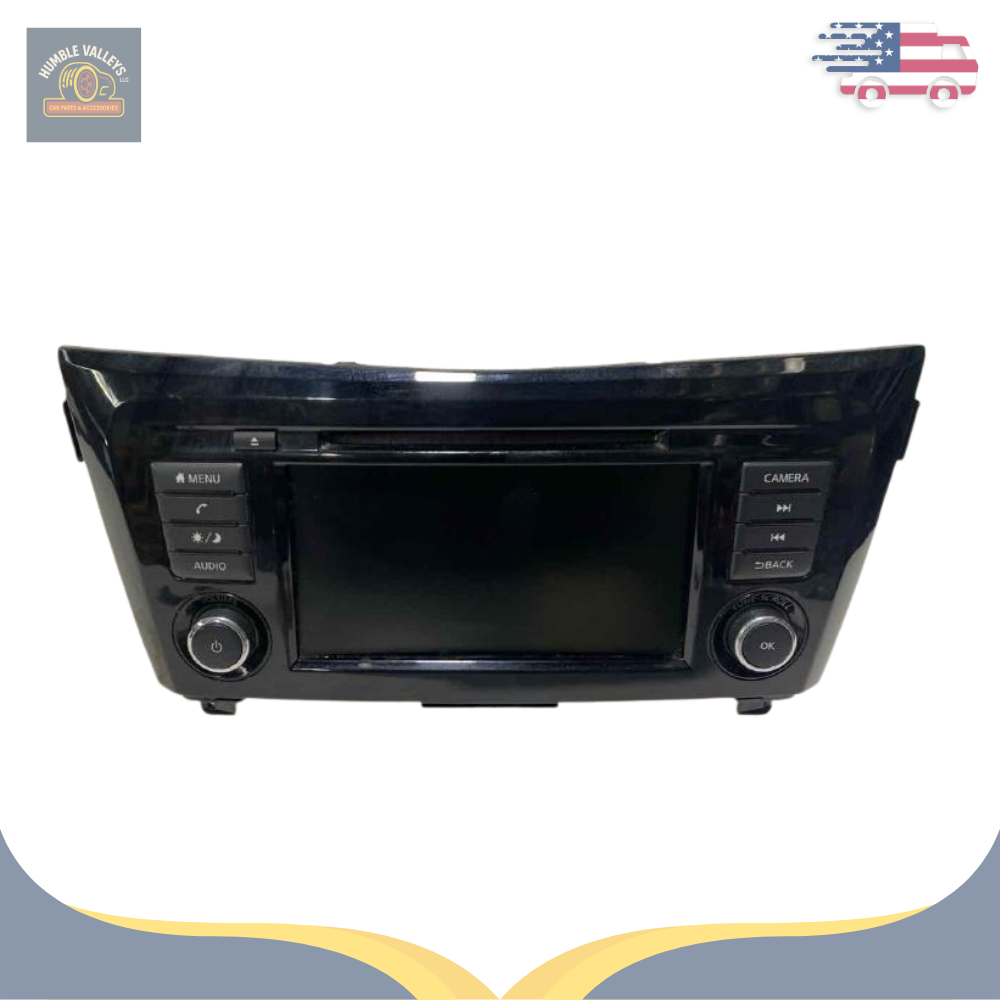 2018–2020 Nissan Rogue AM FM CD Radio Display Receiver NAVIGATION OEM 18 19 20 — view 1