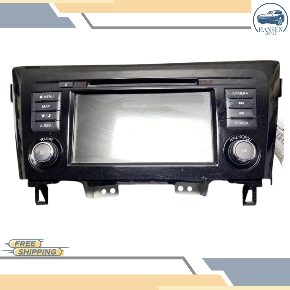 2018–2020 Nissan Rogue Radio Receiver Navigation With Display Screen OEM — view 1