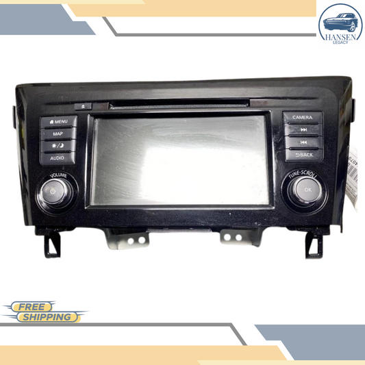 2018–2020 Nissan Rogue Radio Receiver Navigation With Display Screen OEM — view 1