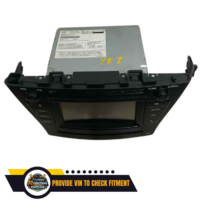 2012–2014 Toyota Prius V Display Screen CD Radio Receiver 57010 OEM — view 2