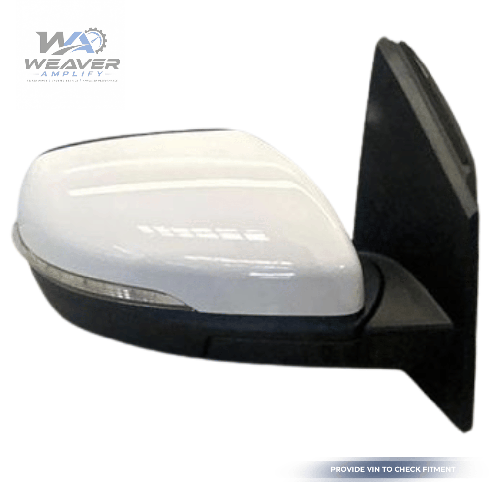 2015–2018 Ford Edge Right Passenger Side Door Mirror White Heated OEM — view 3