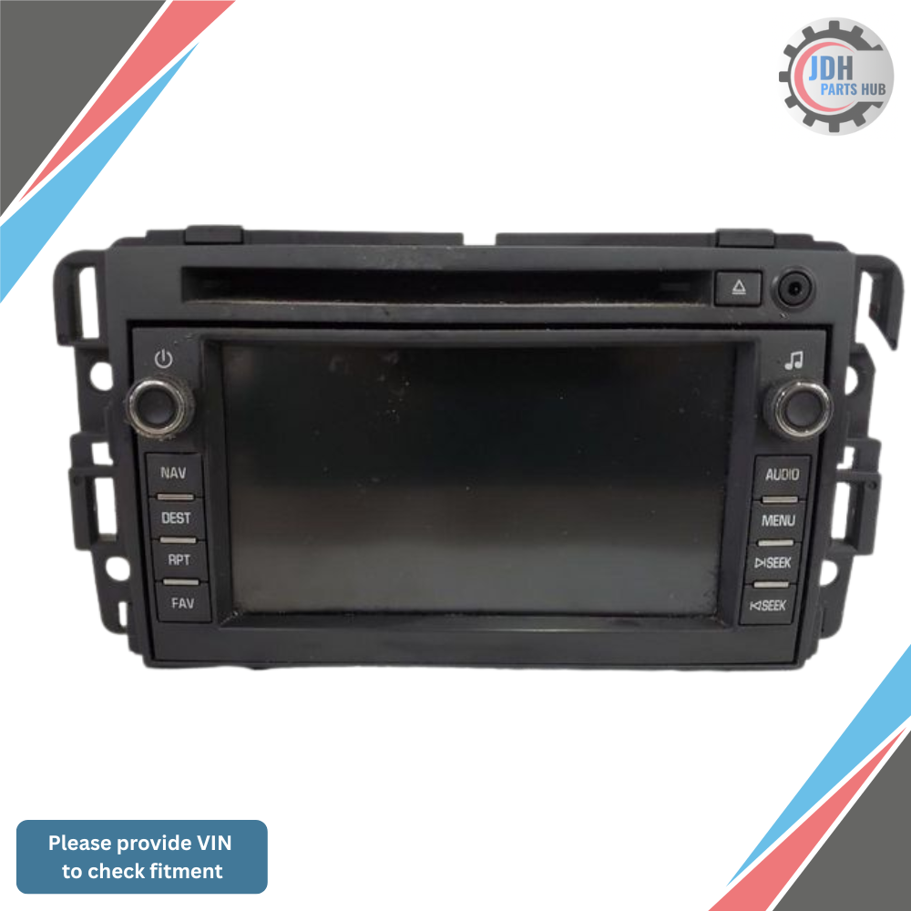2008–2009 Chevrolet Tahoe AM FM CD DVD Radio Receiver Navigation OEM — view 1