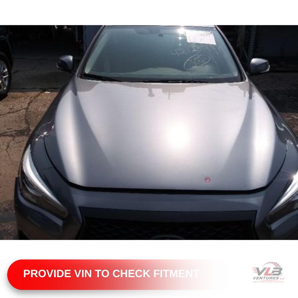 2014–2021 Infiniti Q50 Right Passenger Side Door Mirror Heated Gray — view 5