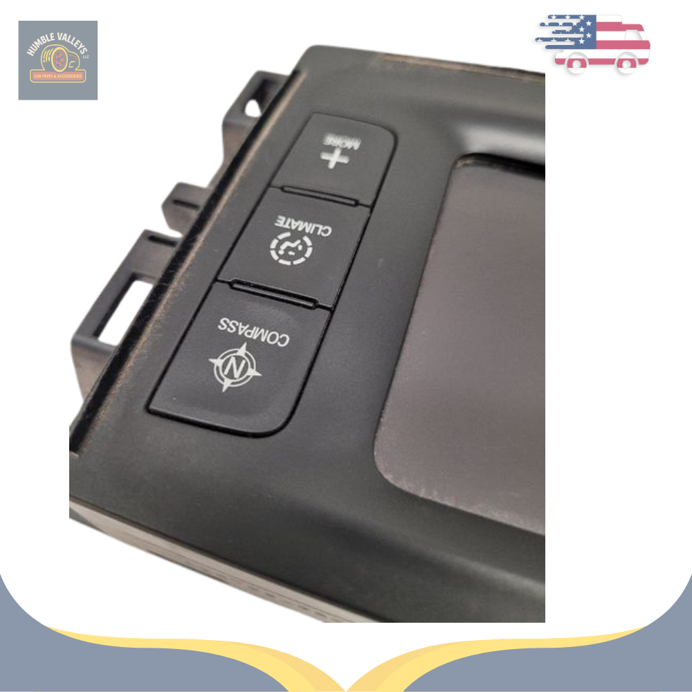 2016 Jeep Cherokee Display Screen Bluetooth Radio Receiver OEM — view 3