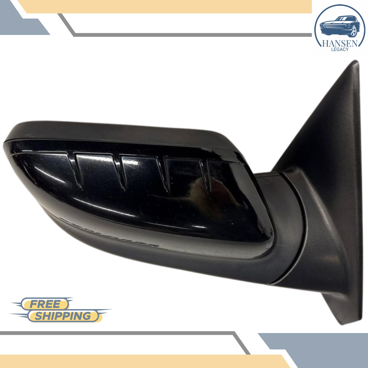 2011–2015 Ford Explorer Right Passenger Side View Door Mirror Power Black RH — view 2
