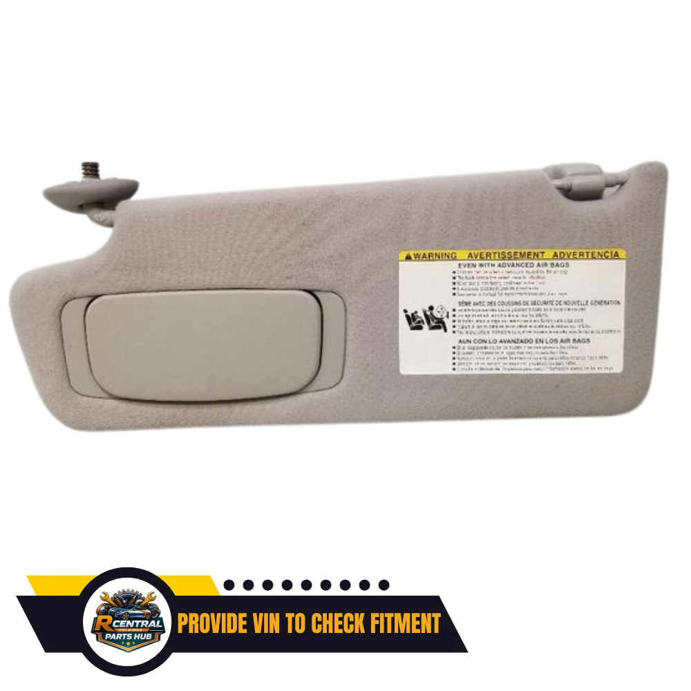 2009–2013 Toyota Tundra Cloth Driver LH Sun Visor Shade OEM — view 1