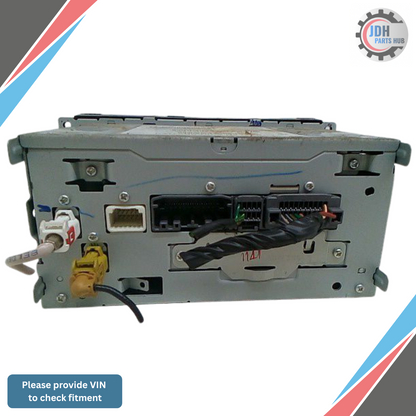 2011–2014 Chrysler 200 AM/FM/DVD Radio CD Player Receiver RBZ OEM — view 2