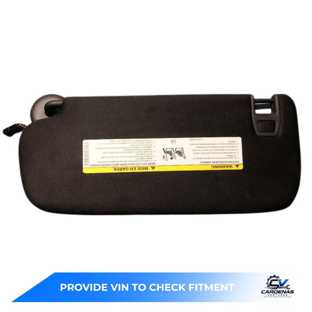 2014–2022 Jeep Grand Cherokee Passenger RH Sun Visor OEM — view 2
