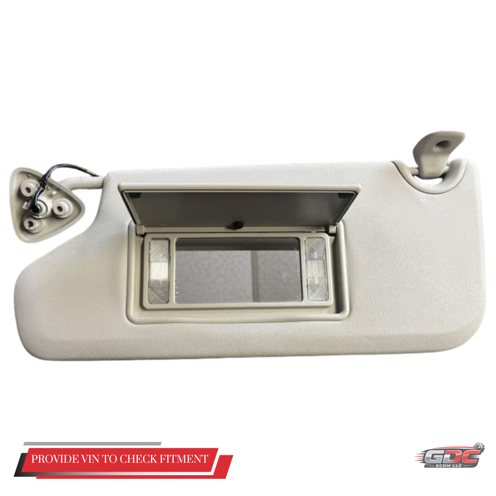 2011–2020 Dodge Journey LH Driver Sunvisor Sun Visor with Homelink OEM — view 3