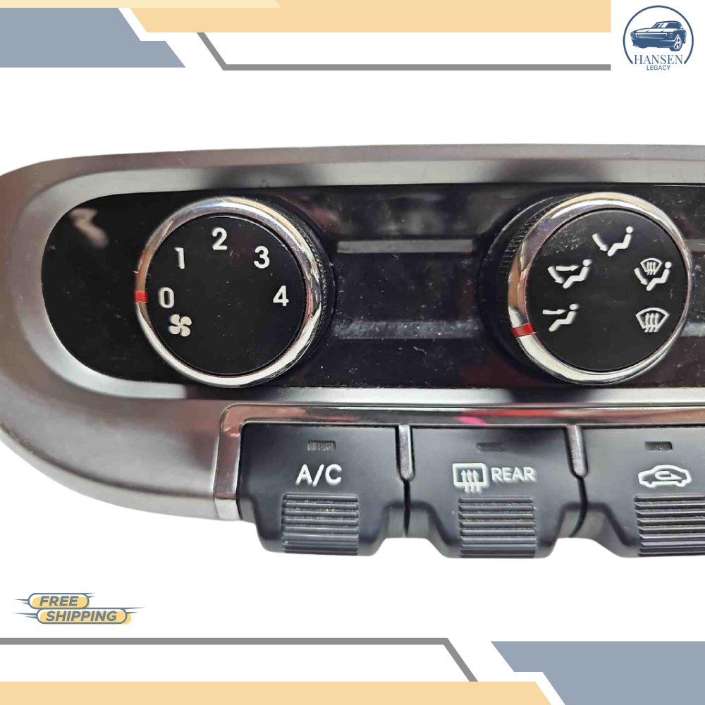 2012–2015 Kia Rio A/C AC Heater Temperature Control Unit 13 14 — view 3