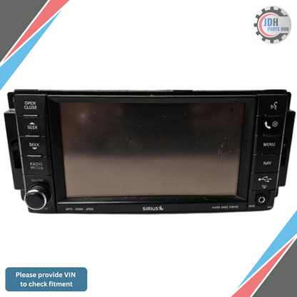 2008–2010 Jeep Commander Dodge Durango Dakota Radio Receiver Navigation RER OEM — view 1