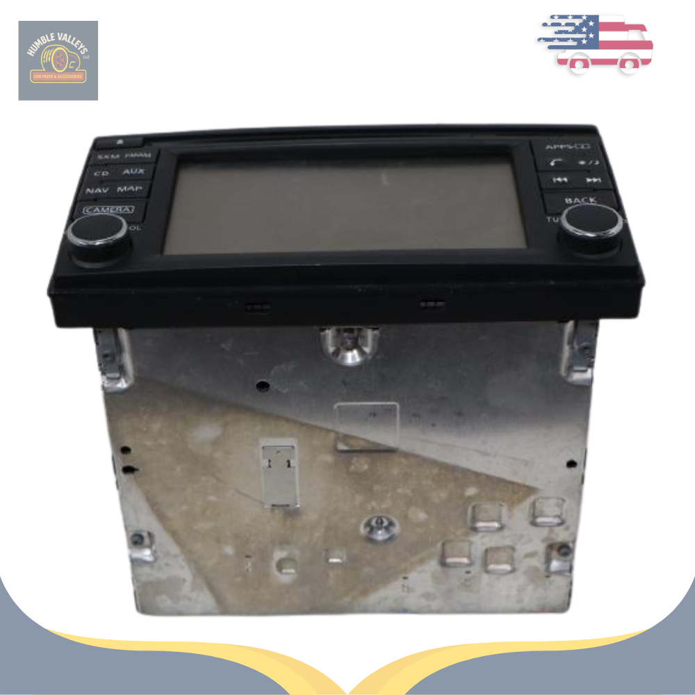 2015 Nissan Sentra CD Player Radio Receiver Navigation With Display Screen OEM — view 4
