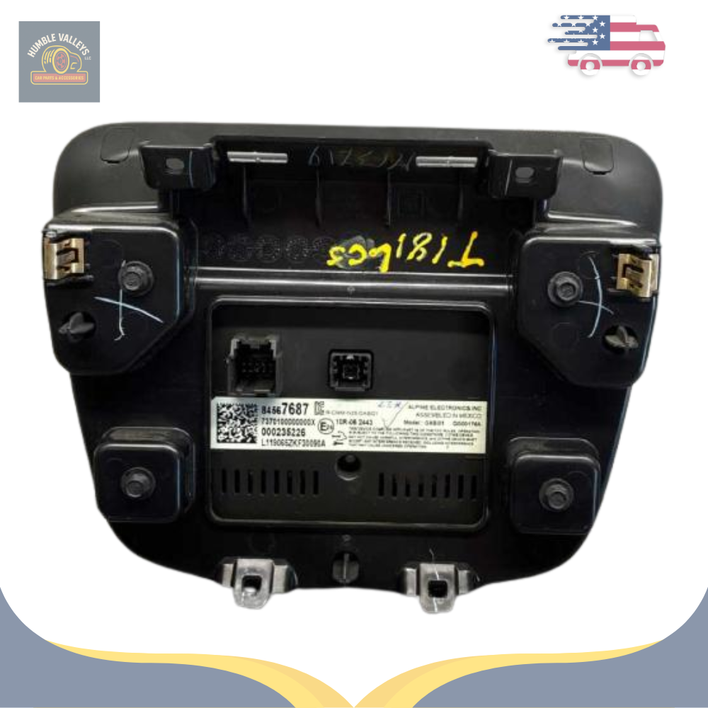 2019–2023 Chevrolet Malibu Dash Mounted Information Display Screen ID 84537167 — view 2